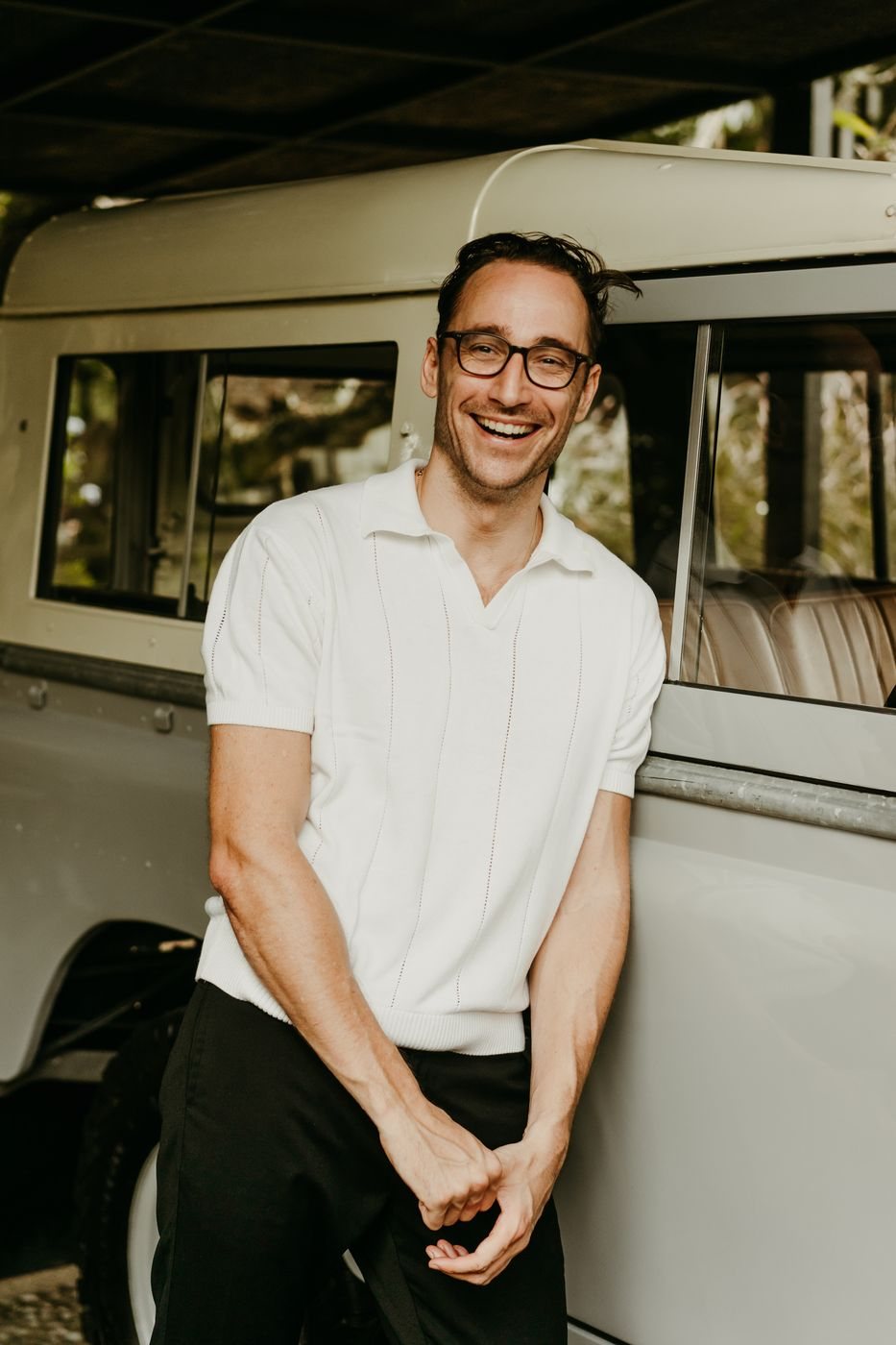 My life, as a man, is black and white: What a wife brings to a man's life. Jan-Willem van der Heiden, relationship coach, in Bali